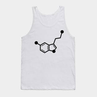 Serotonin Molecule Tank Top